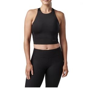 5.11 Tactical Max Effort  Crop Black Fitted Crop Tank Top